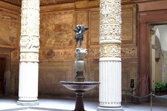 Putto fontein in het Palazzo Vecchio