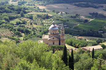 Tempio di San Biagio in Montepulciano Toscane