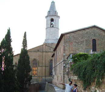 Pienza's kerk