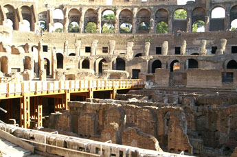 Rome: Colosseum binnen