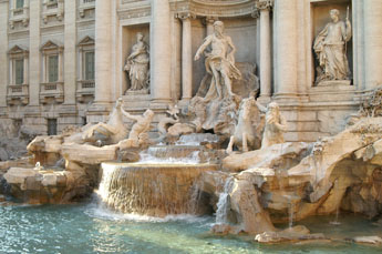 Rome: Trevi fontein